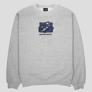 Master~Sound Embroidered Sweater (Ash)