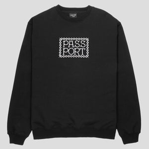 Invasive Embroidered Sweater (Black)