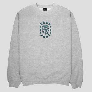 Fountain Embroidery Sweater (Ash)