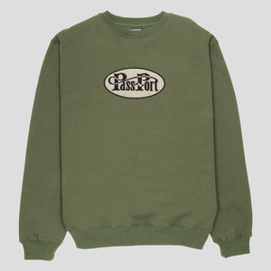 Whip Logo Sweater (Military Green)