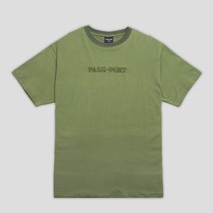 Official Contrast Organic Tee (Olive)