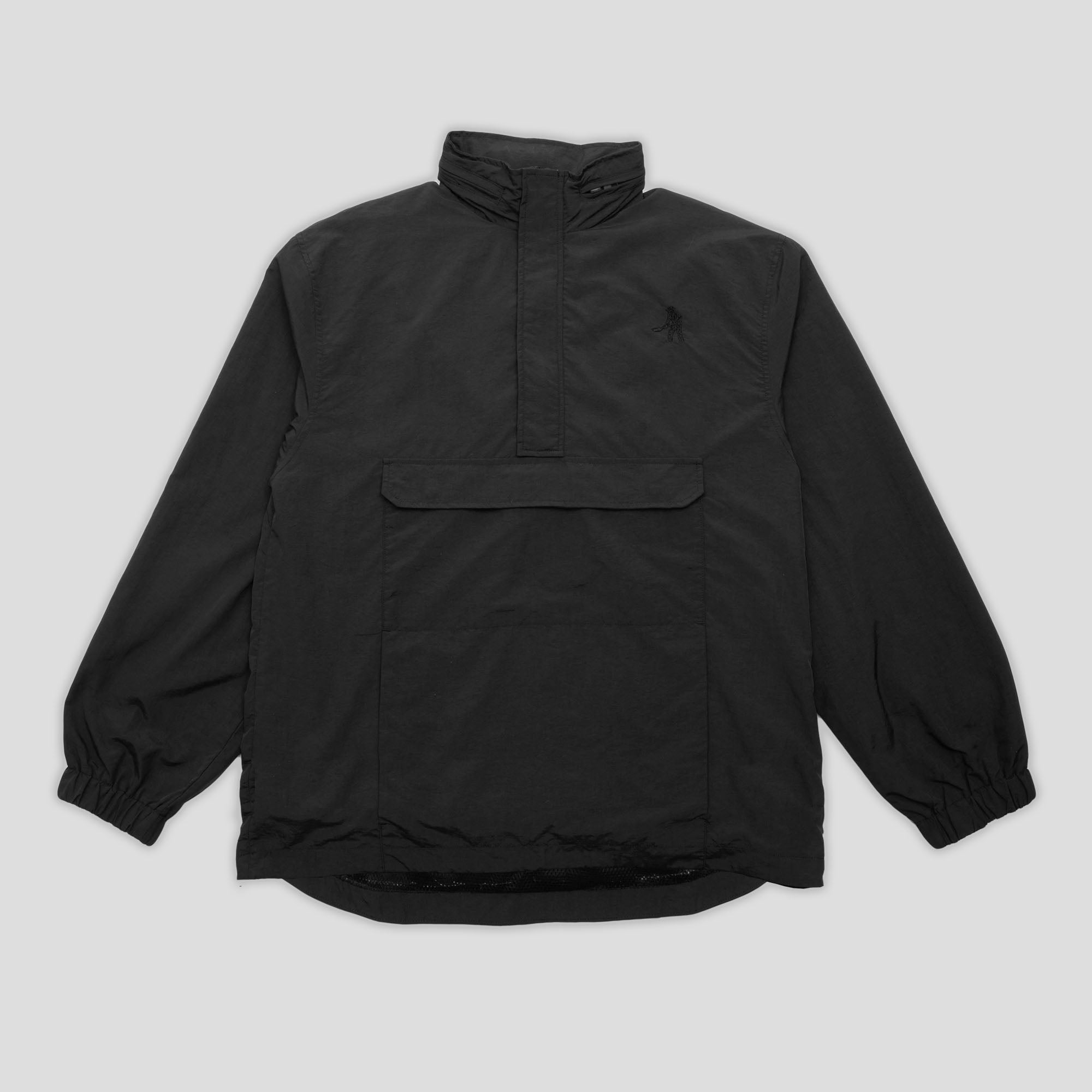 RPET Pullover Spray Jacket (Black)