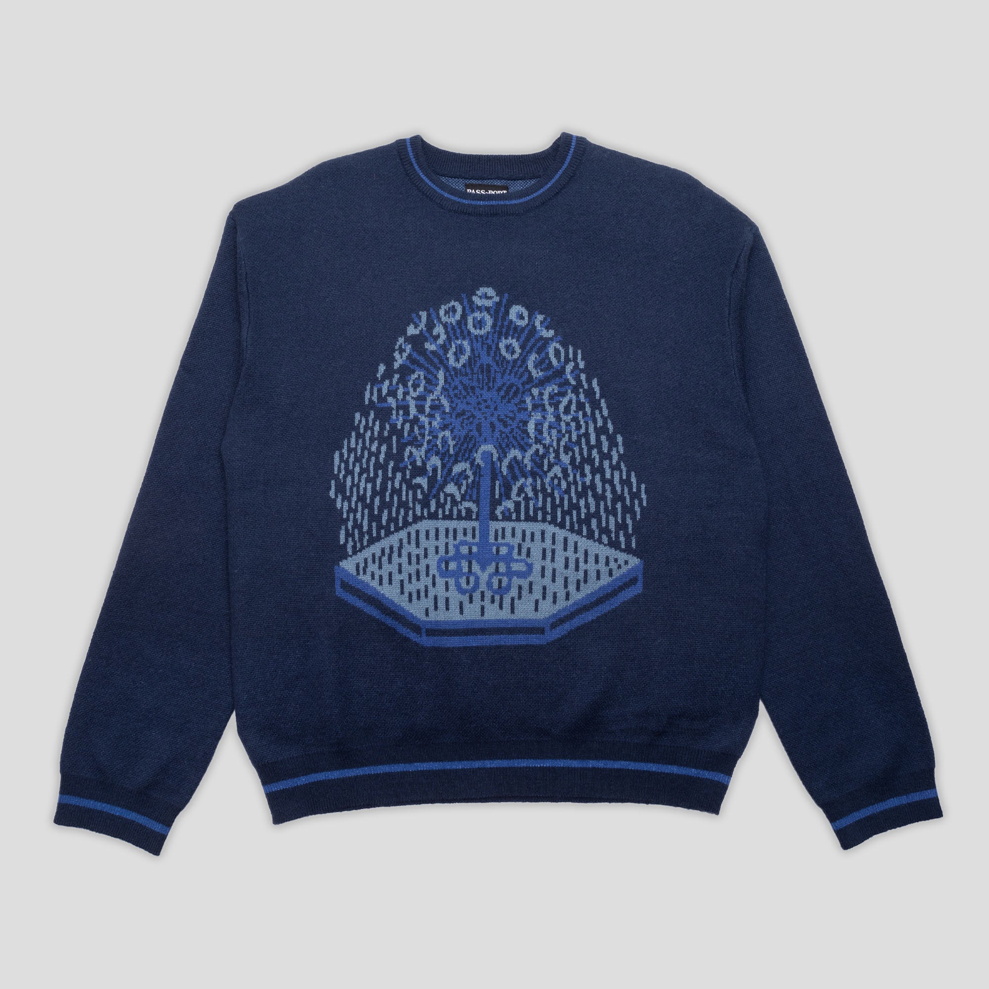 Kings X Fountain Mohair Sweater (Navy)