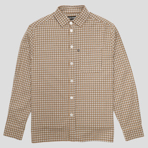 Workers Check Shirt LS (Sand)