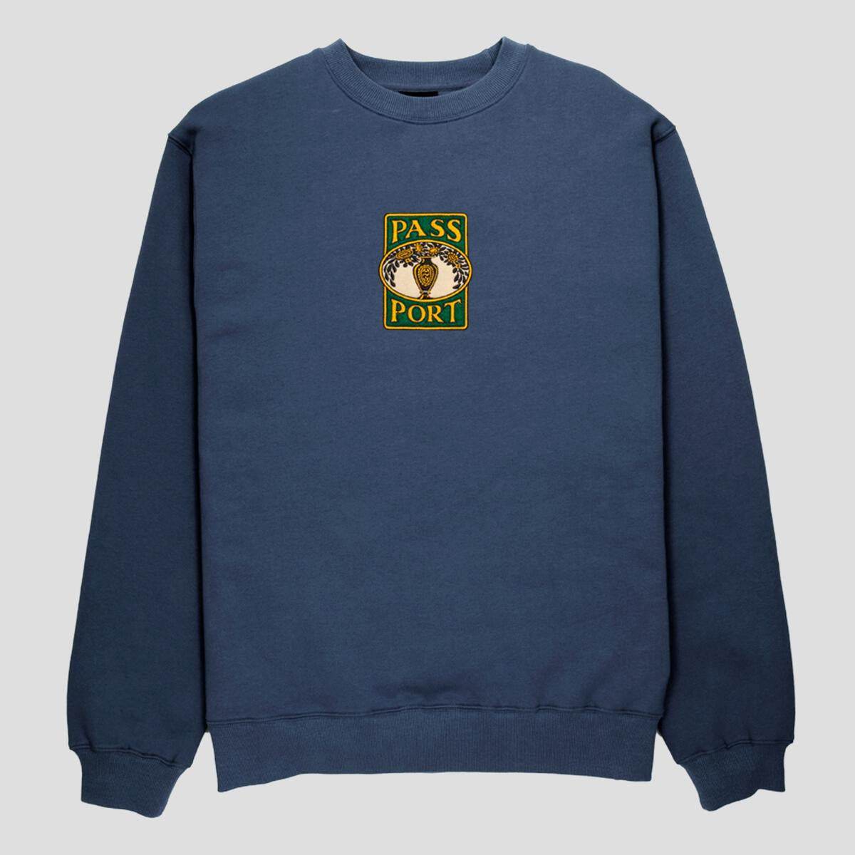Vase Embroidery Sweater (Navy)