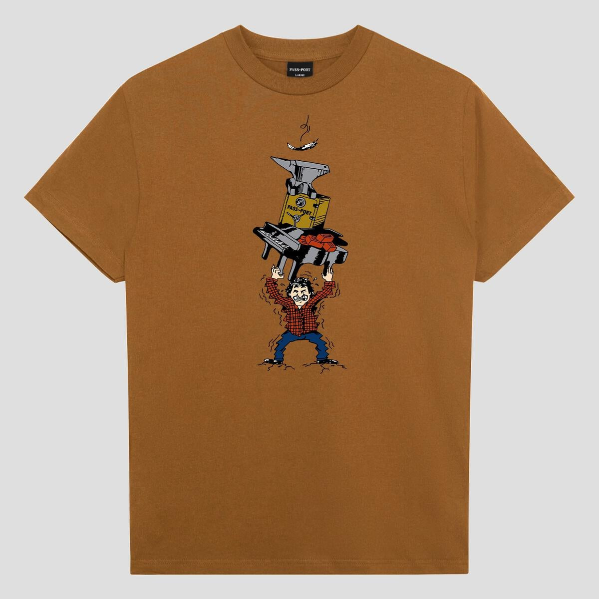 Weighed Down Tee (Golden Brown)